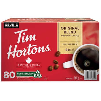 Tim Hortons Original Blend Fine Grind Coffee, 1.36 kg