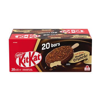 Nestle Kit kat Ice cream Bars, 20 x 80 mL | Costco