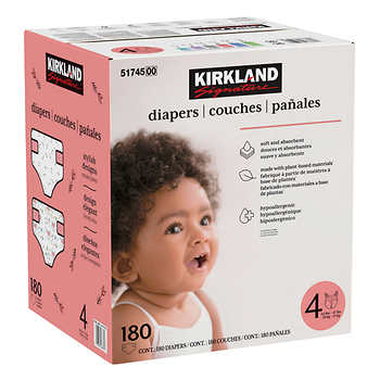 Baby diapers hot sale costco